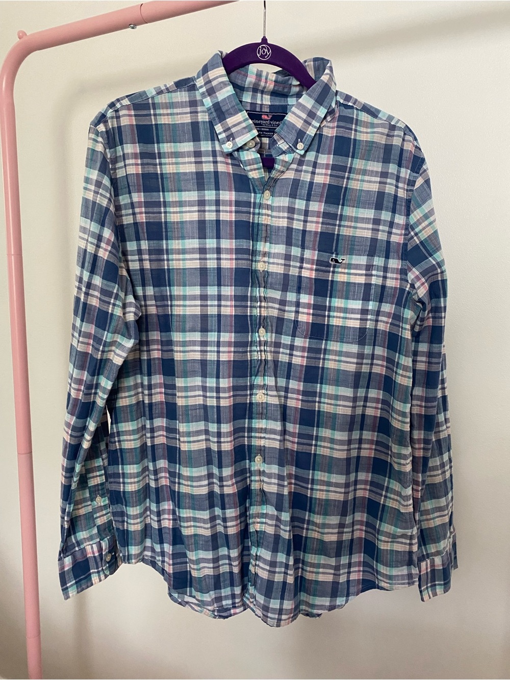 Vineyard Vines Classic Tucker Button Down 100% Cotton - Large